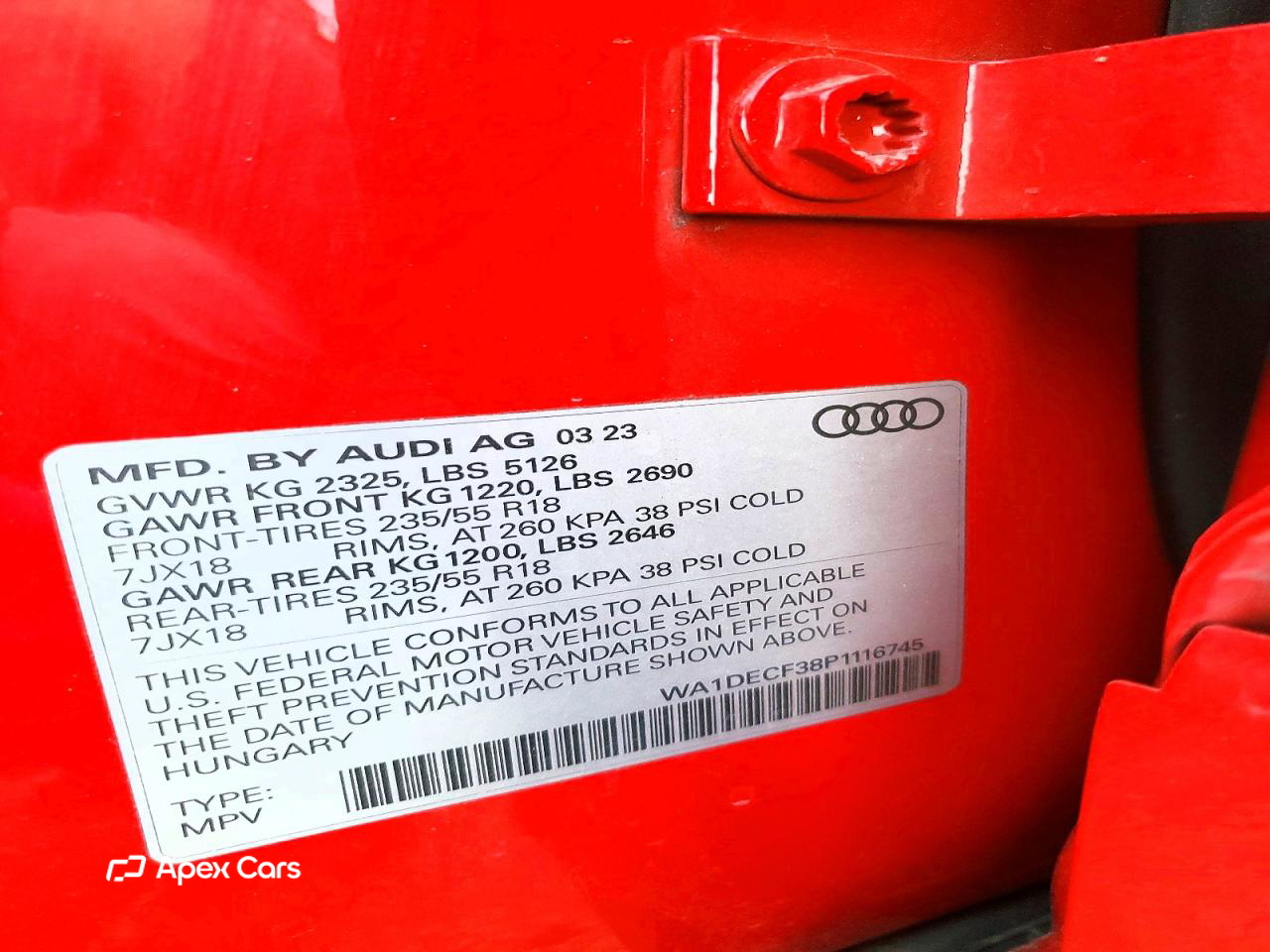 Audi Q3 2023