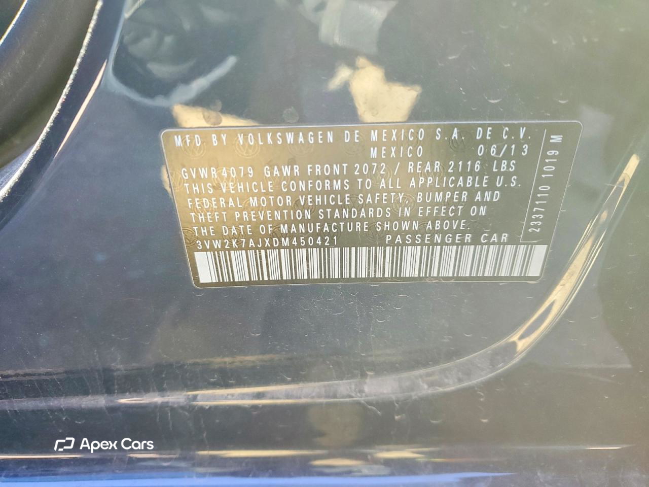 Volkswagen Jetta 2013