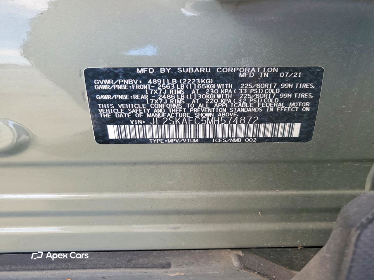 Subaru Forester 2021