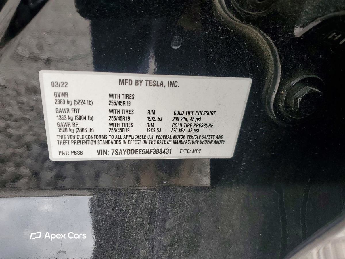 Tesla Model Y 2022