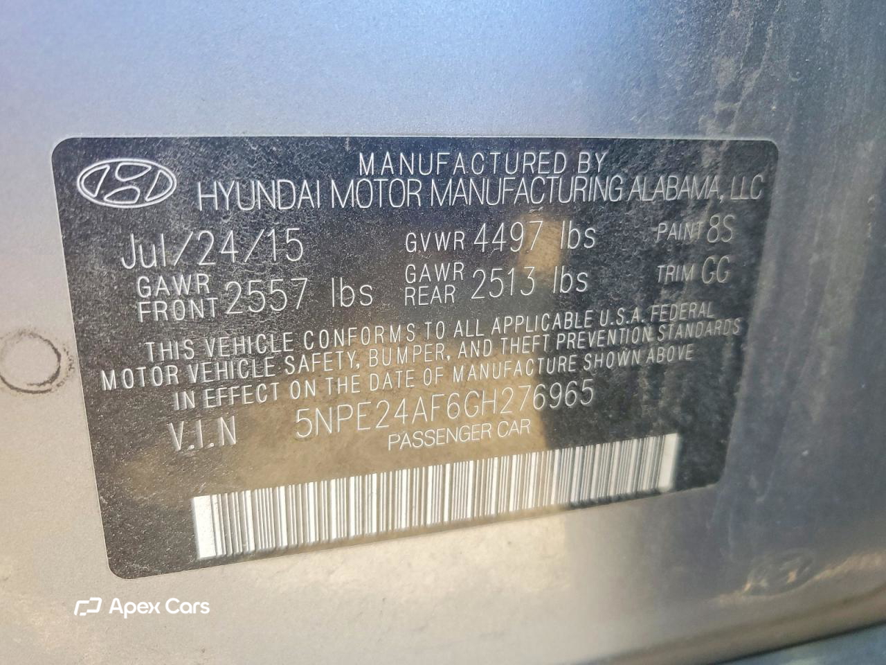 Hyundai Sonata 2016