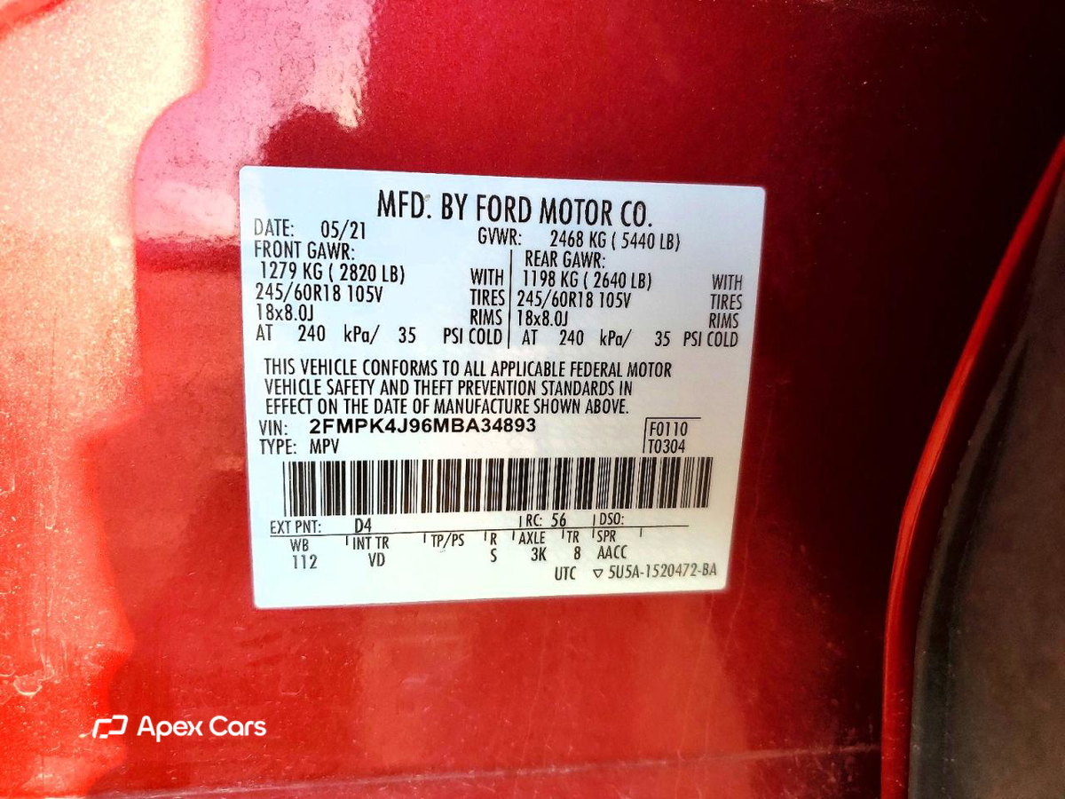 Ford Edge 2021