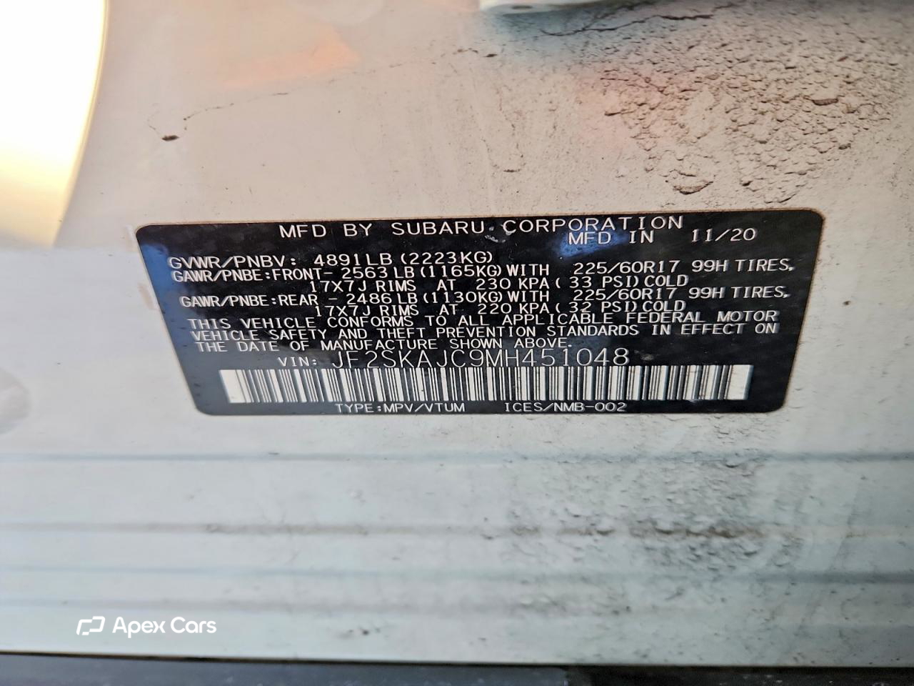 Subaru Forester 2021