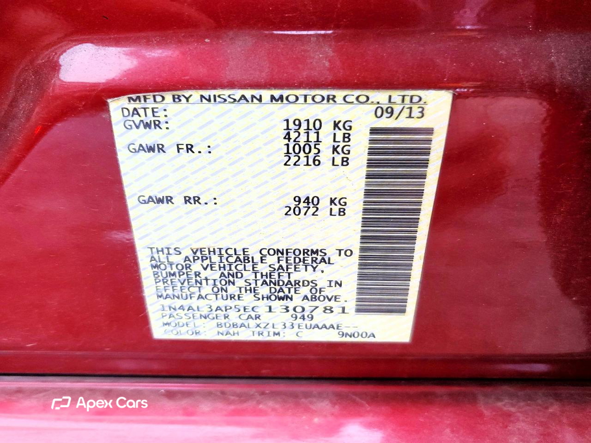 Nissan Altima 2014