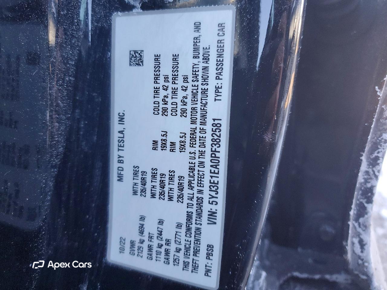 Tesla Model 3 2023