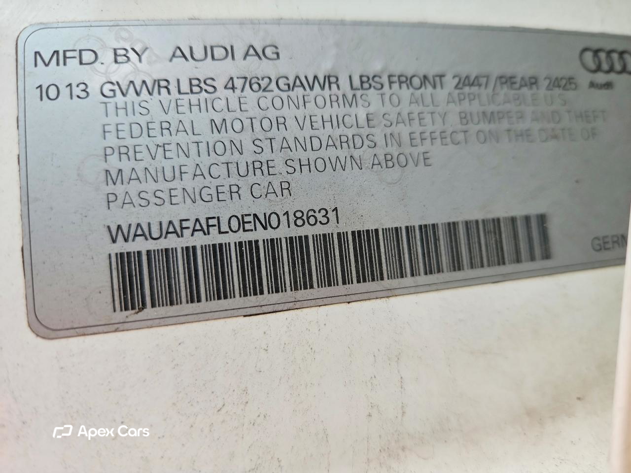 Audi A4 2014