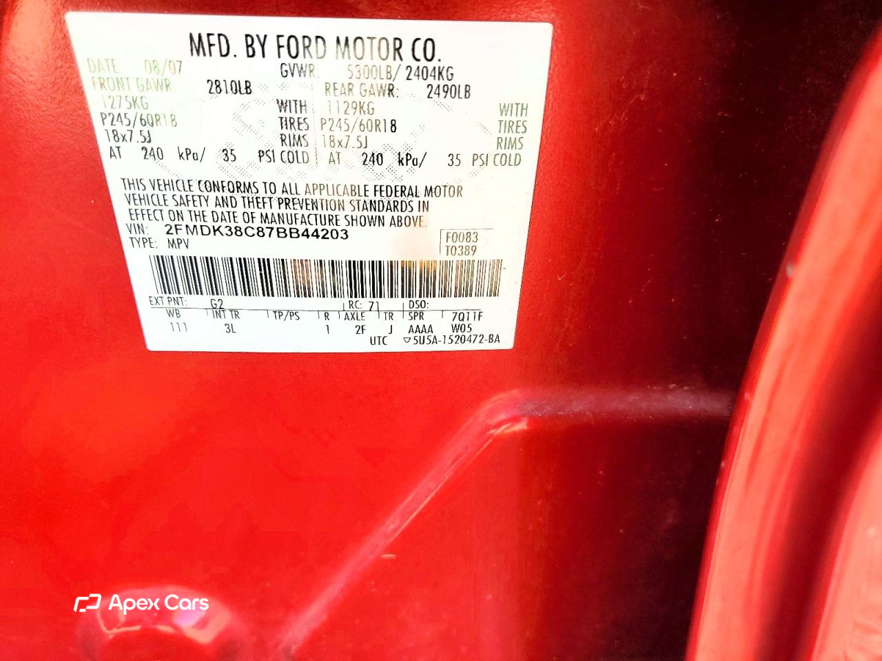 Ford Edge 2007