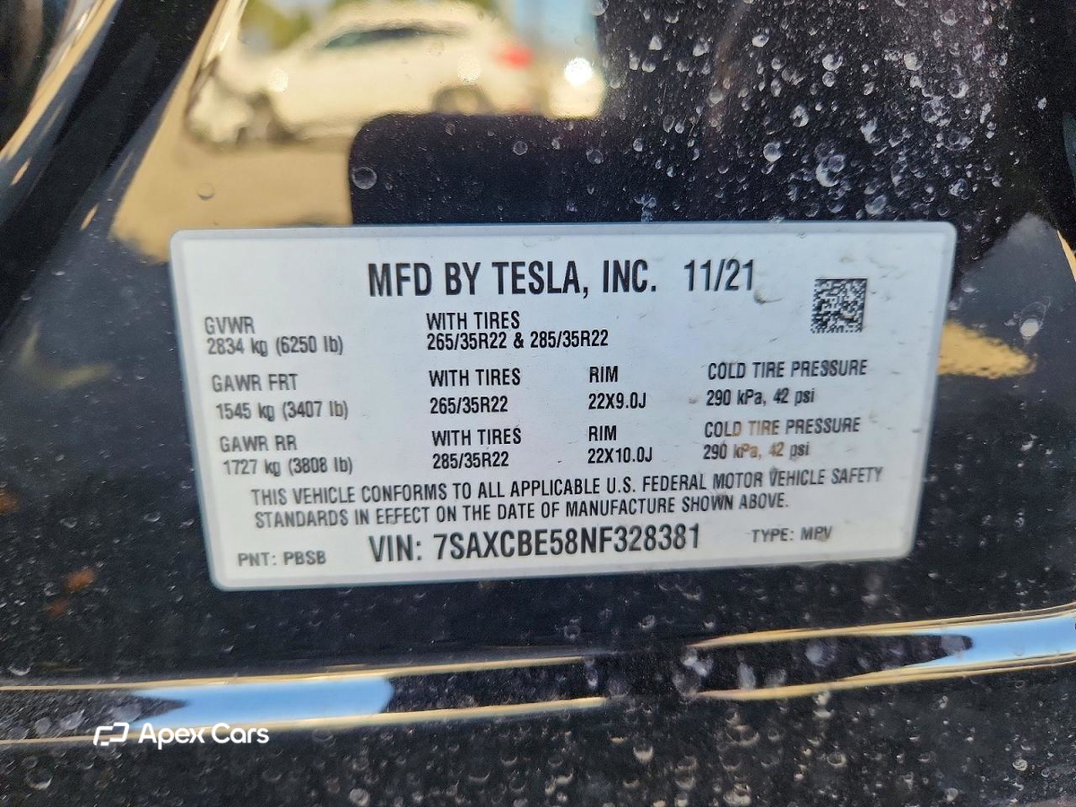Tesla Model X 2022