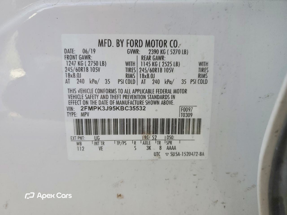 Ford Edge 2019
