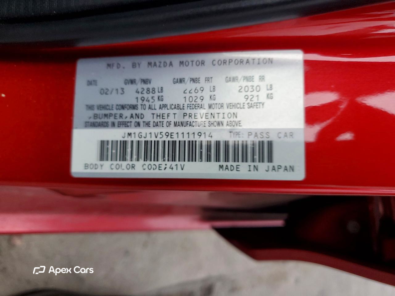 Mazda 6 2014