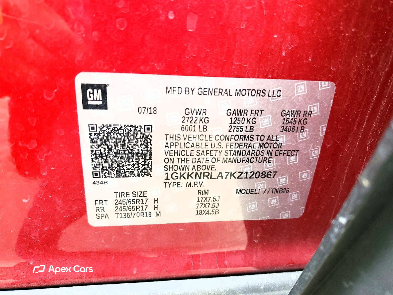 GMC Acadia 2019