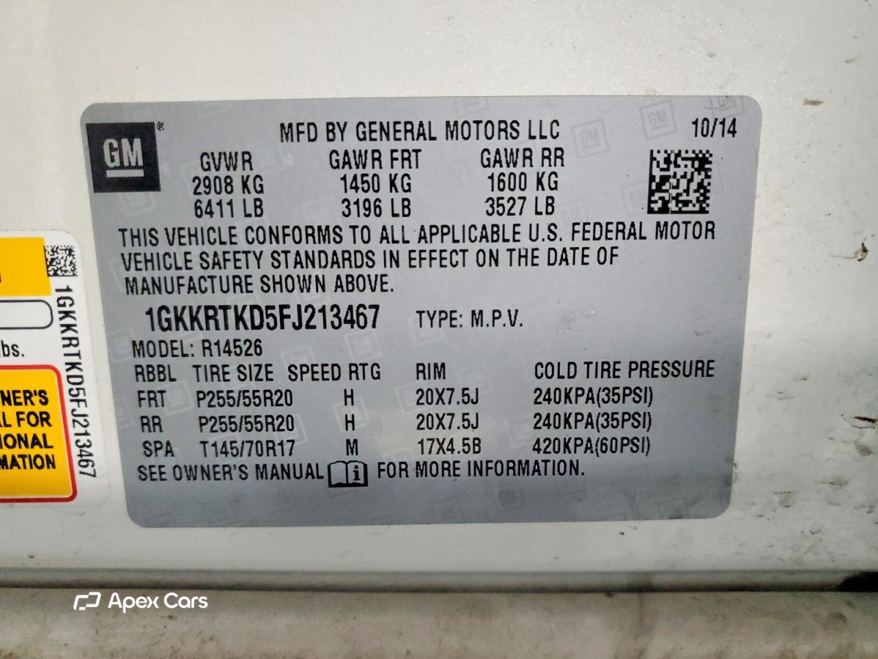 GMC Acadia 2015
