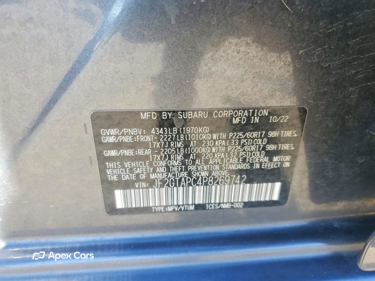 Subaru XV 2023