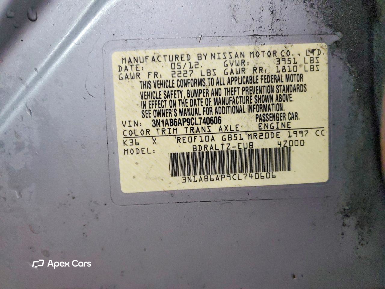 Nissan Sentra 2012