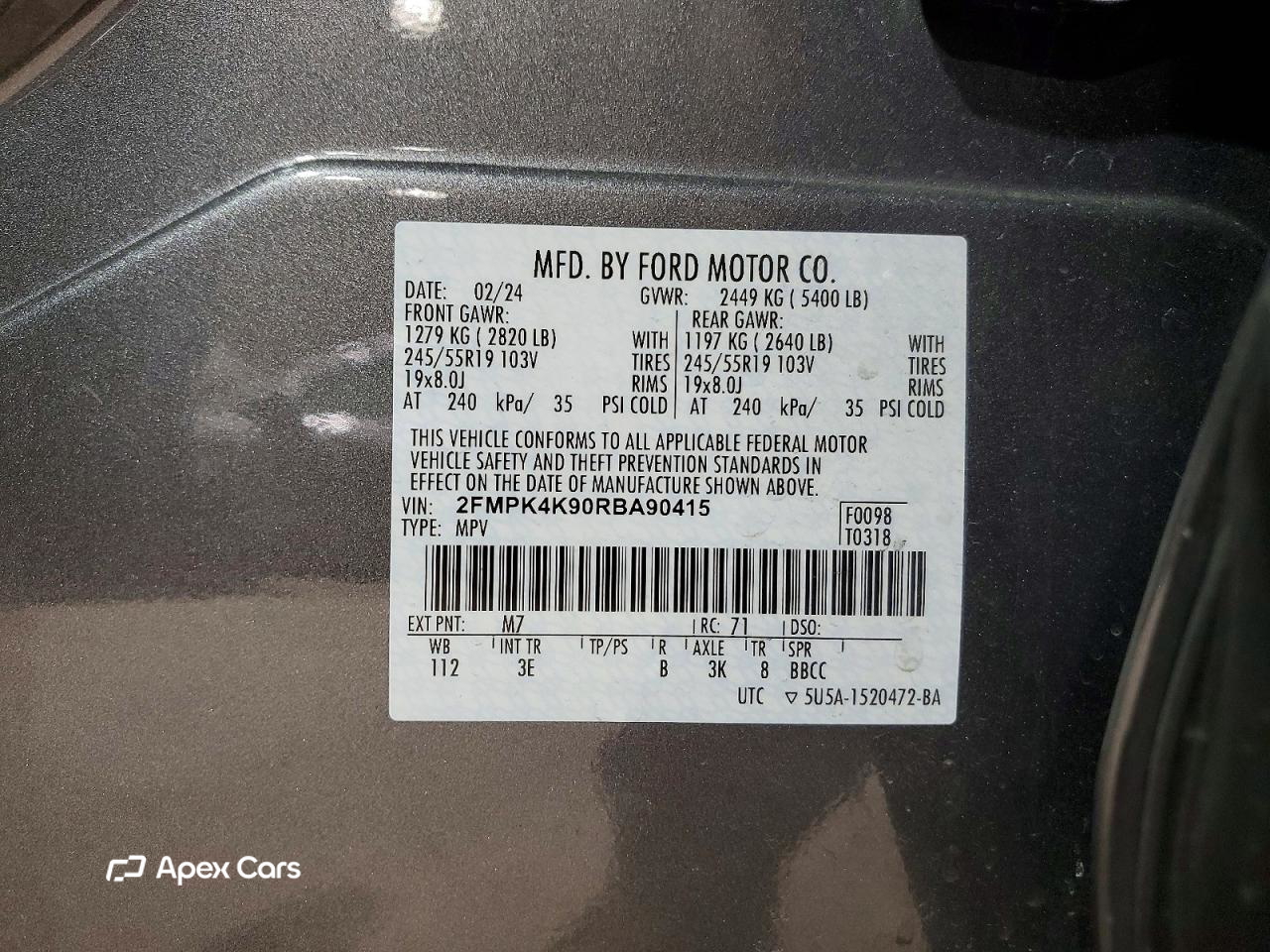 Ford Edge 2024
