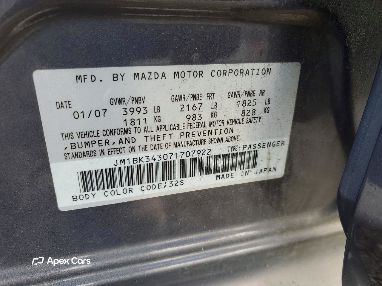 Mazda 3 2007