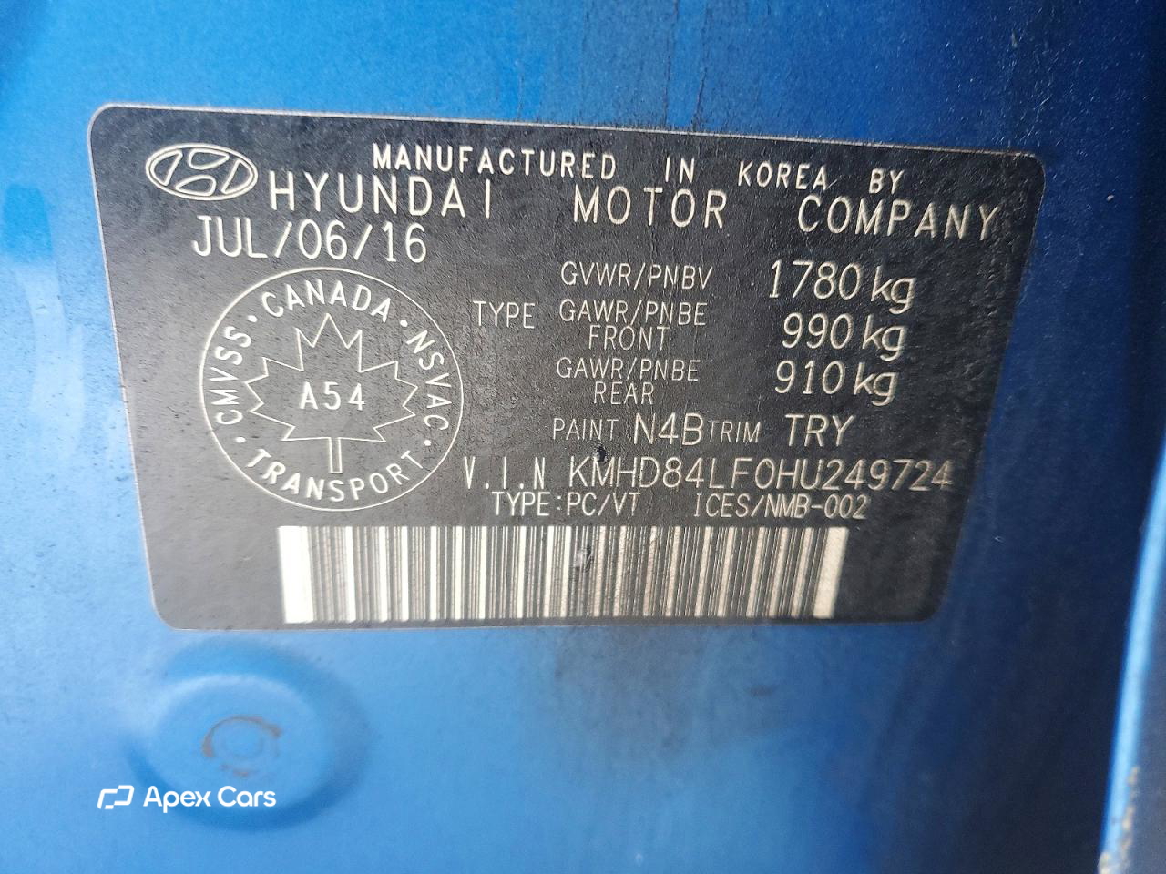 Hyundai Elantra 2017