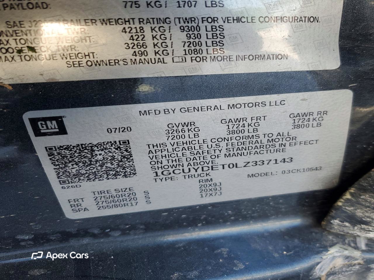 Chevrolet Silverado 2020