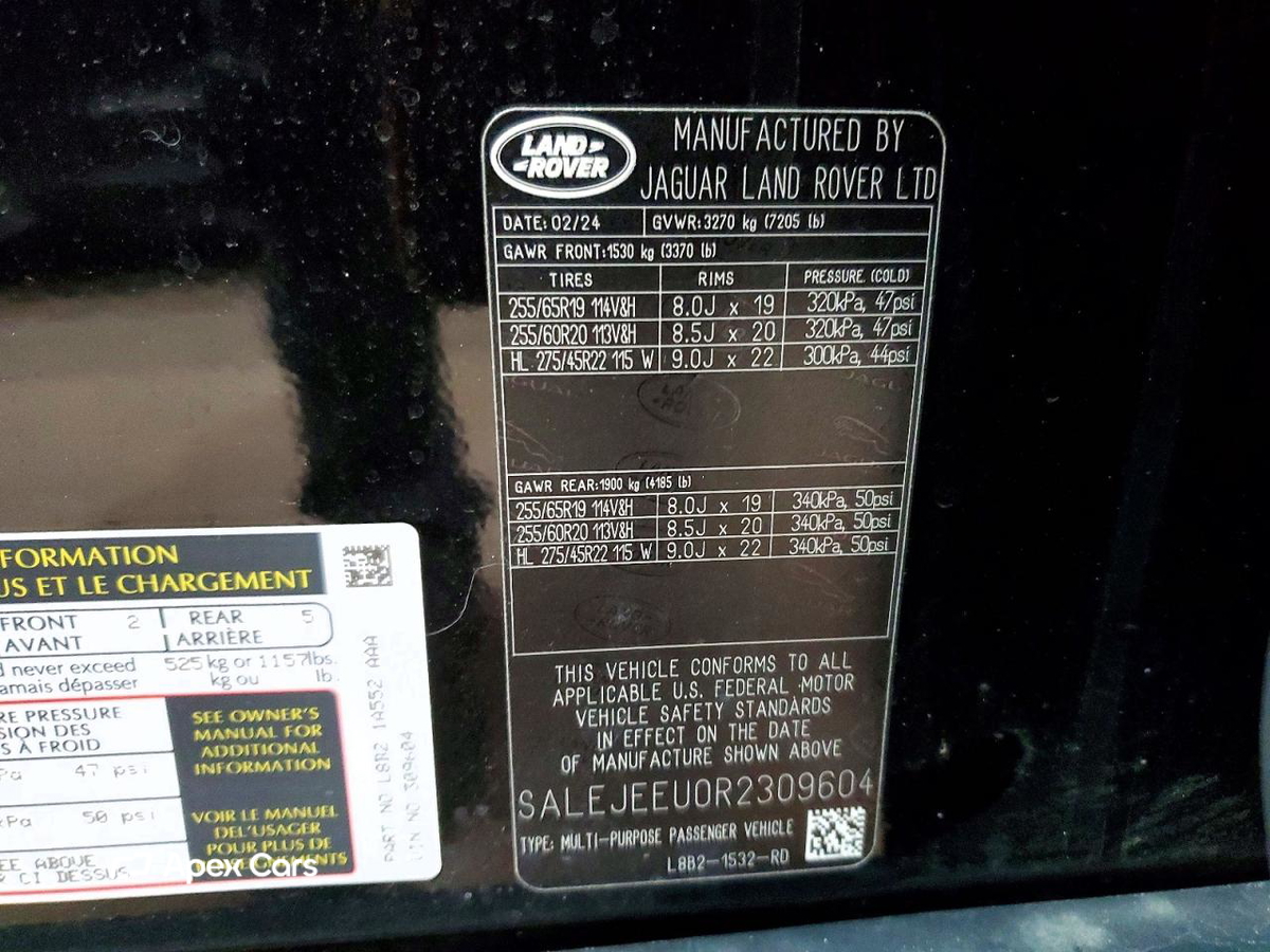 Land Rover Defender 2024