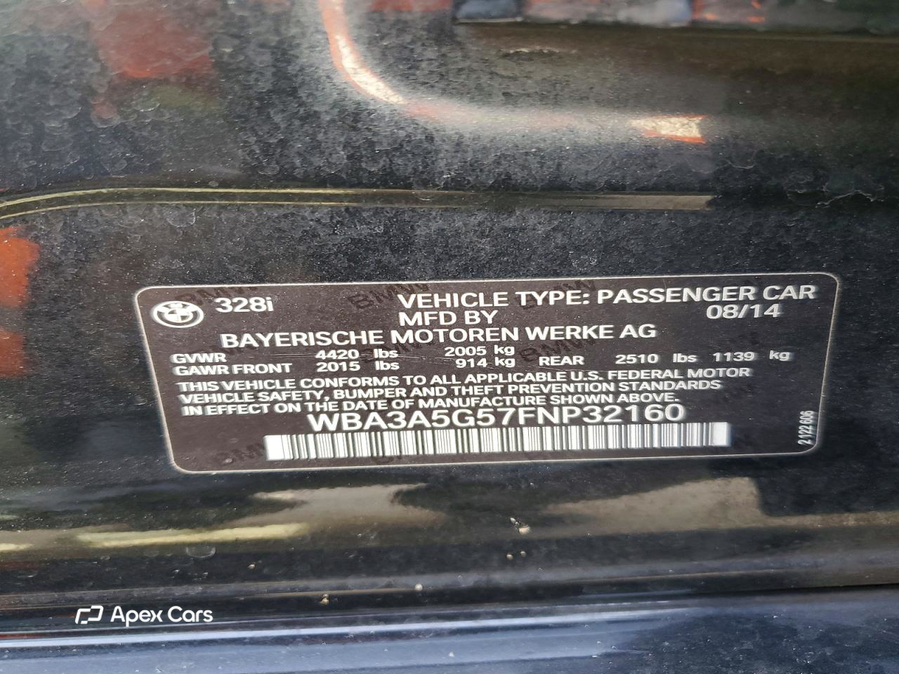 BMW Series 3 2015