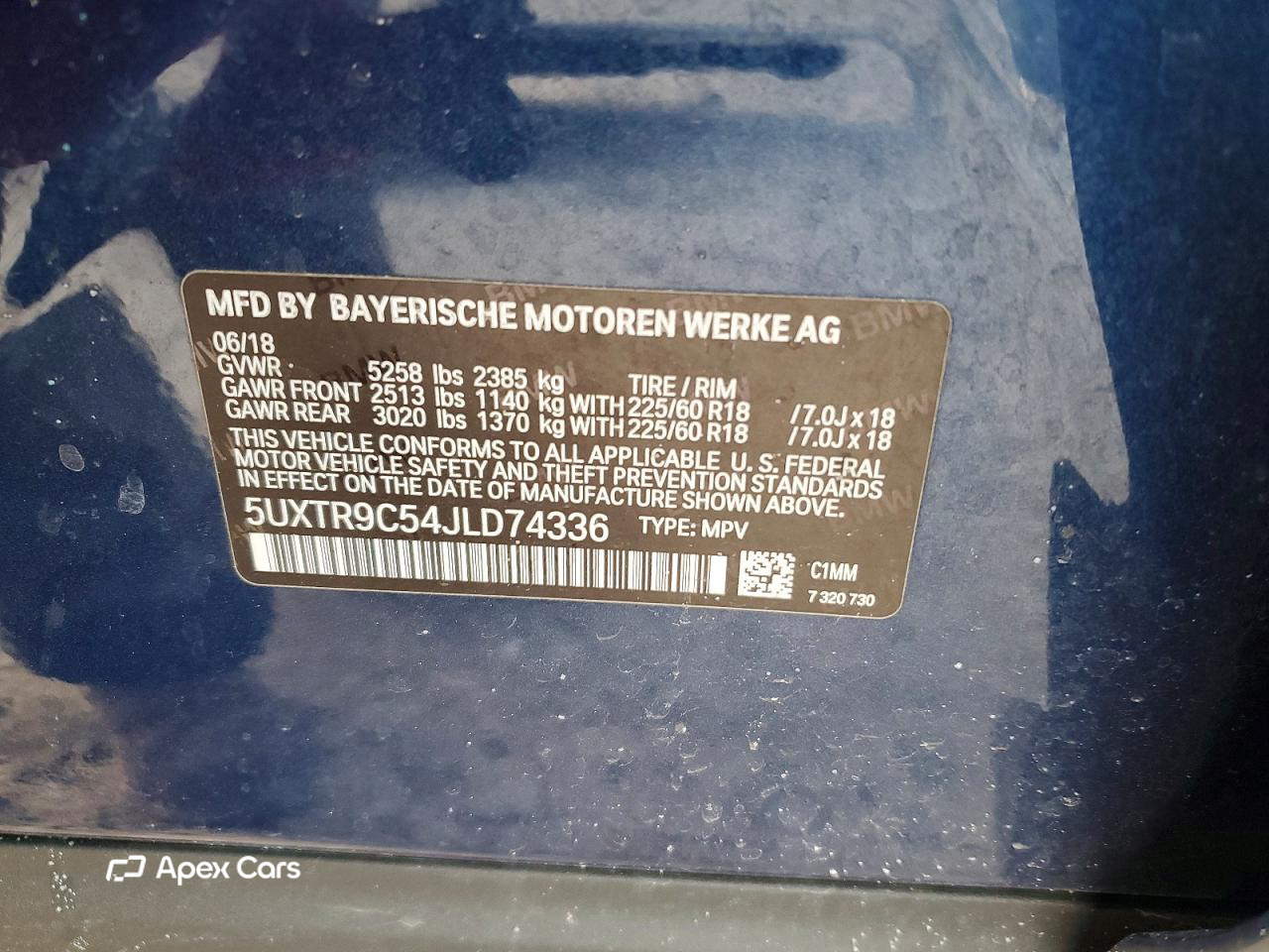 BMW X3 2018
