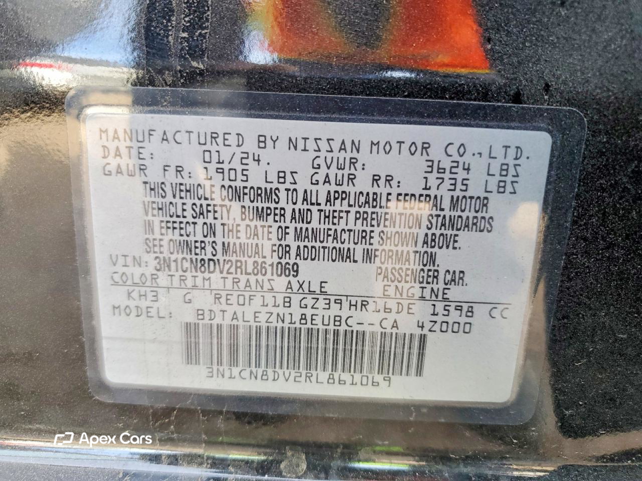 Nissan Versa 2024