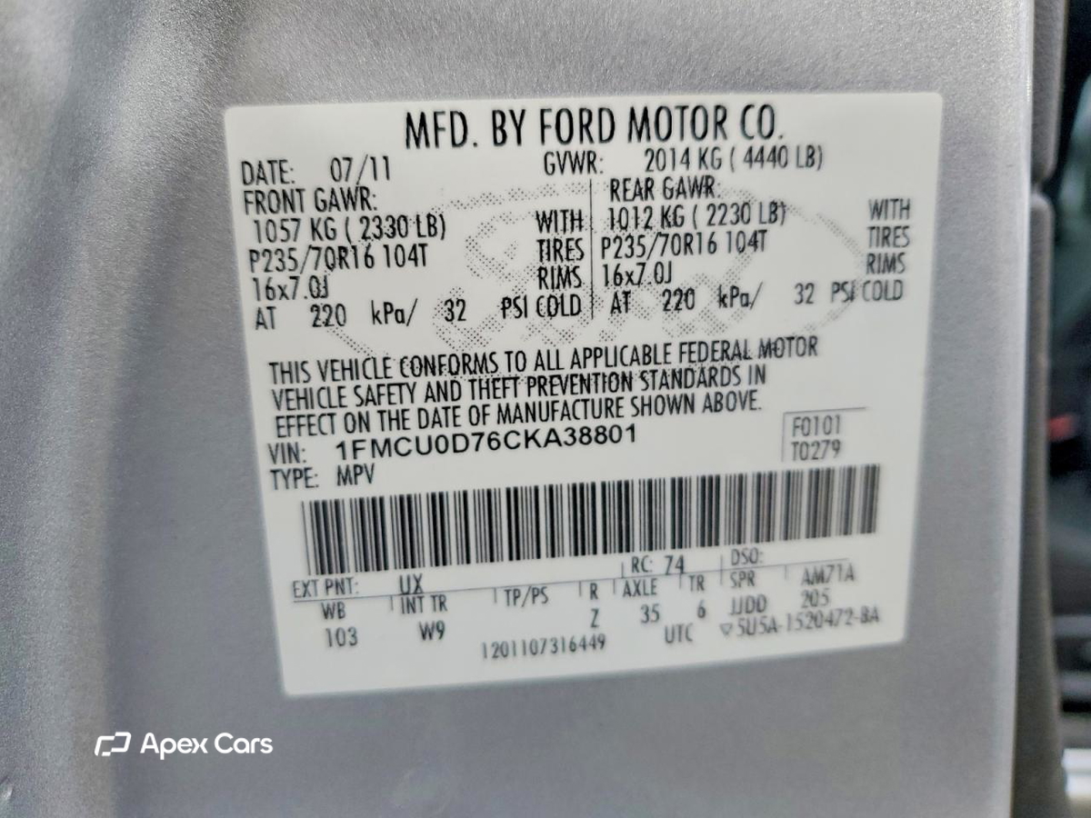 Ford Escape 2012