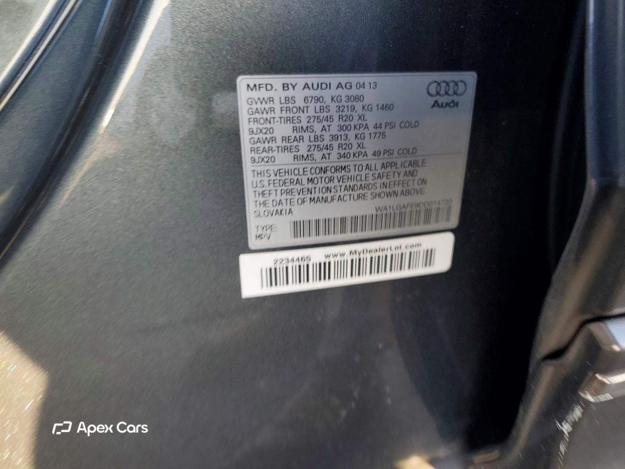 Audi Q7 2013