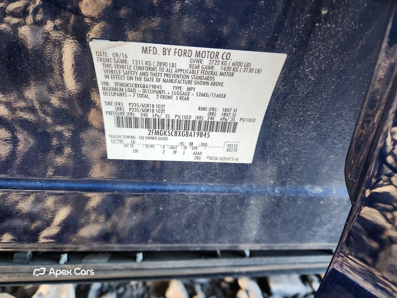Ford Flex 2016