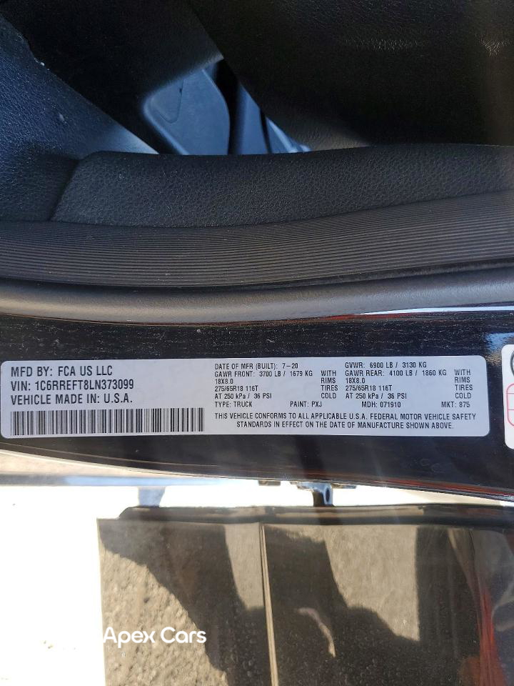 RAM 1500 2020