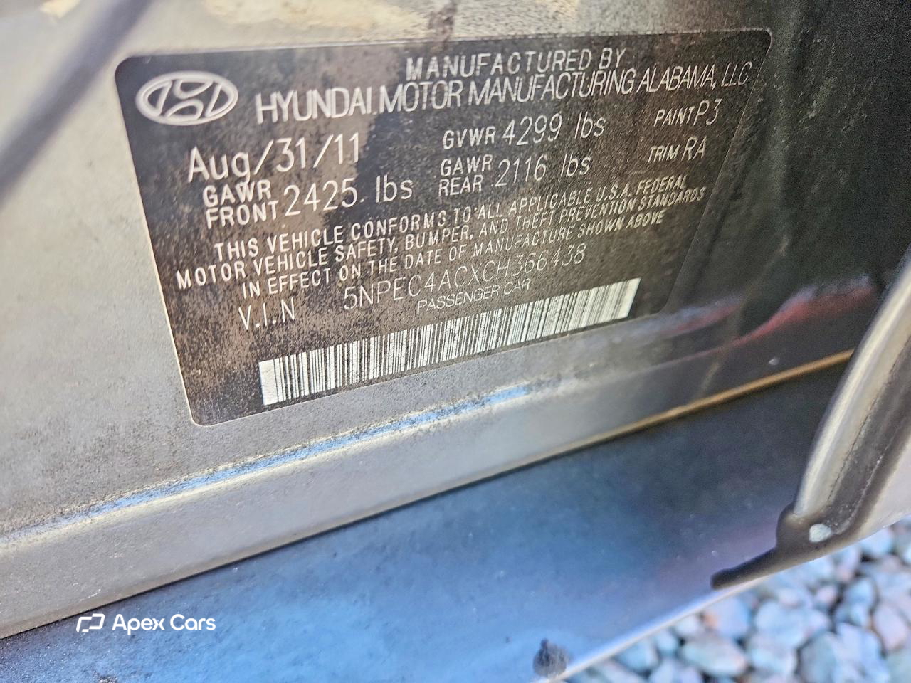 Hyundai Sonata 2012