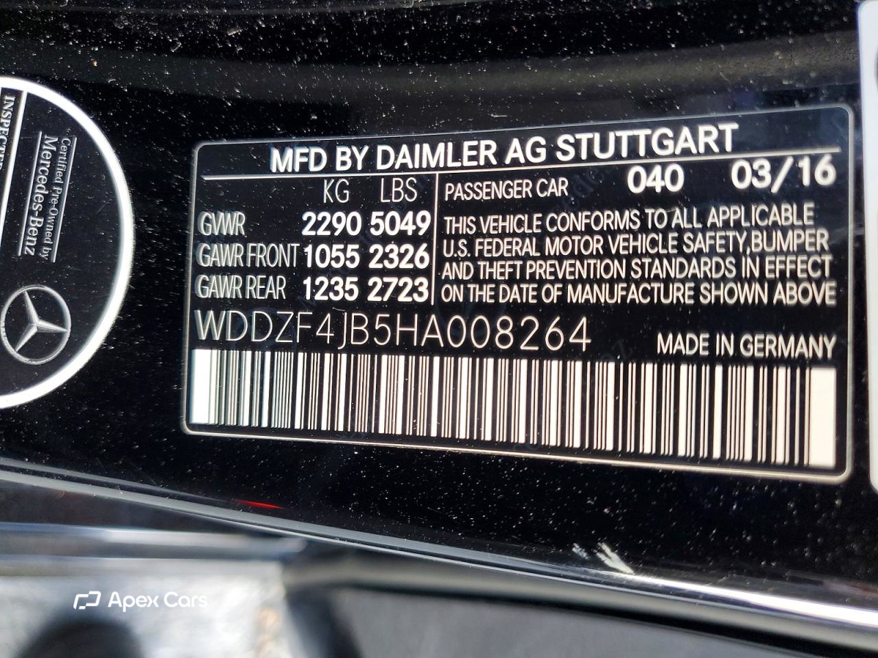 Mercedes-Benz E-klasse 2017