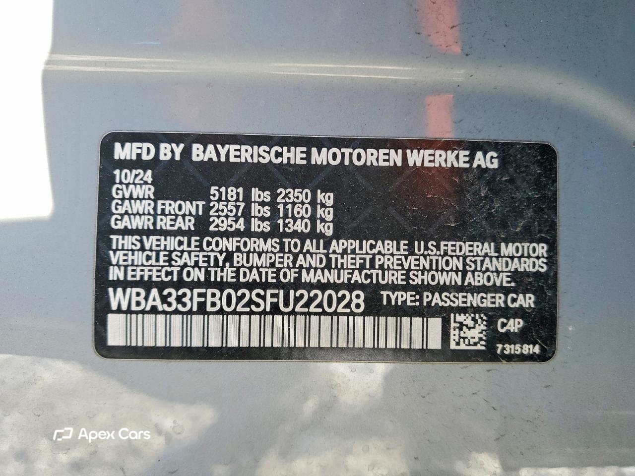 BMW Series 4 2025