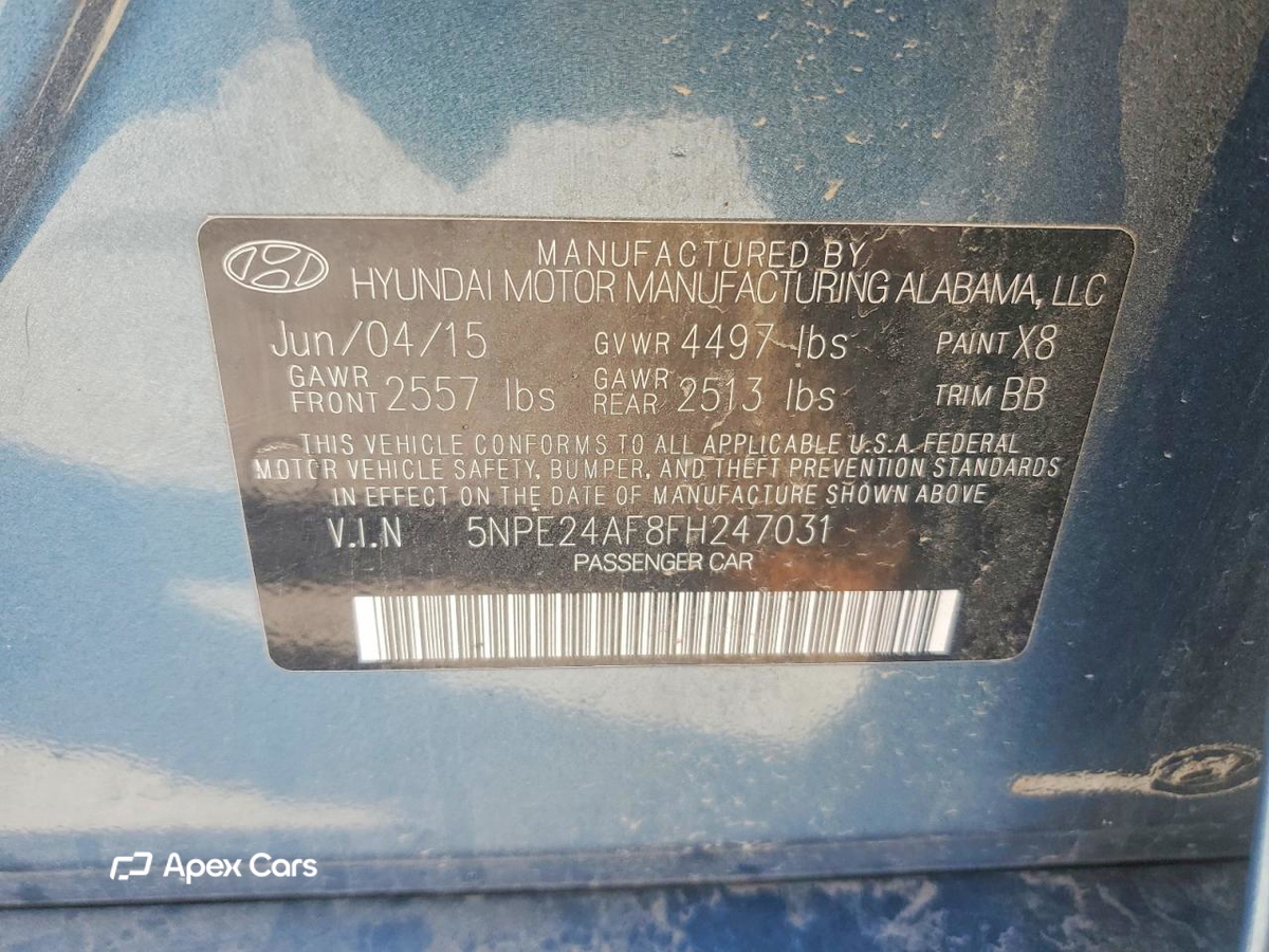 Hyundai Sonata 2015