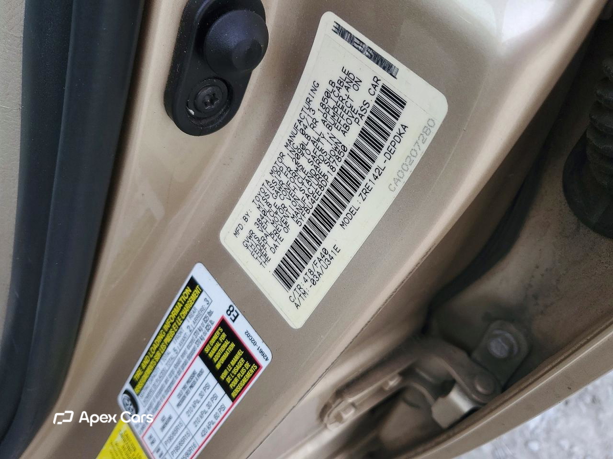 Toyota Corolla 2013