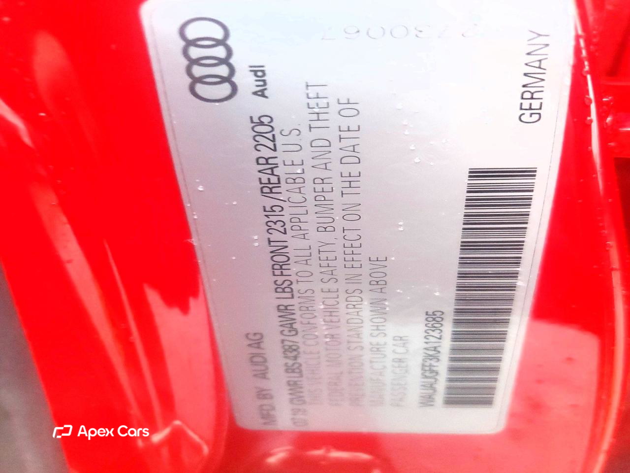 Audi A3 2019