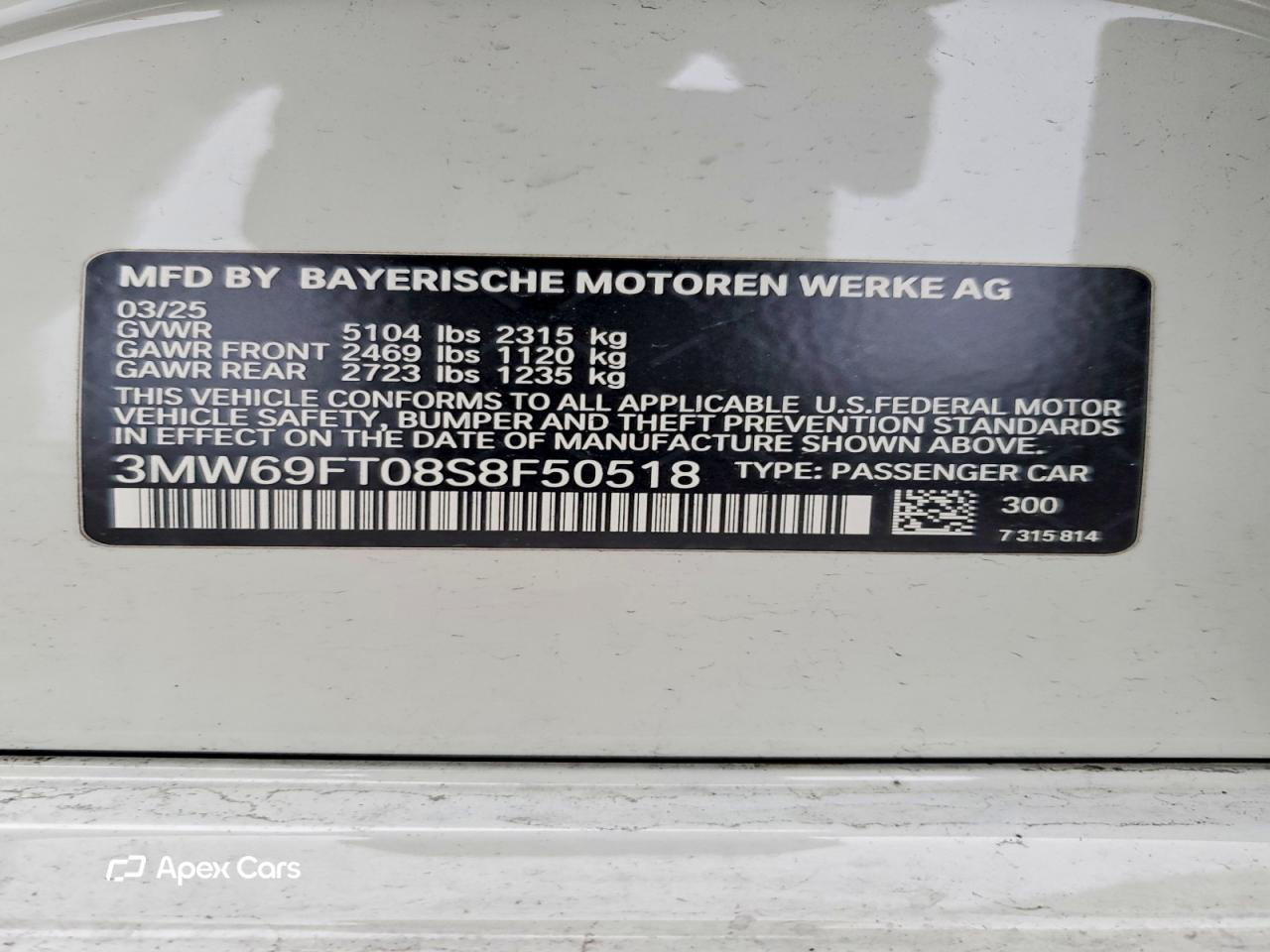 BMW Series 3 2025