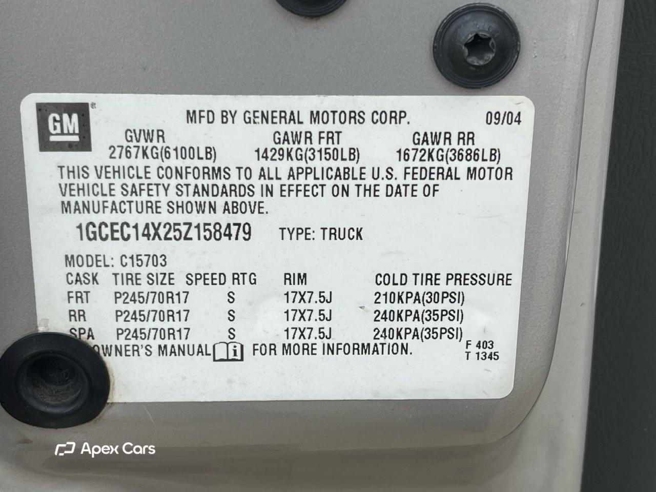 Chevrolet Silverado 2005