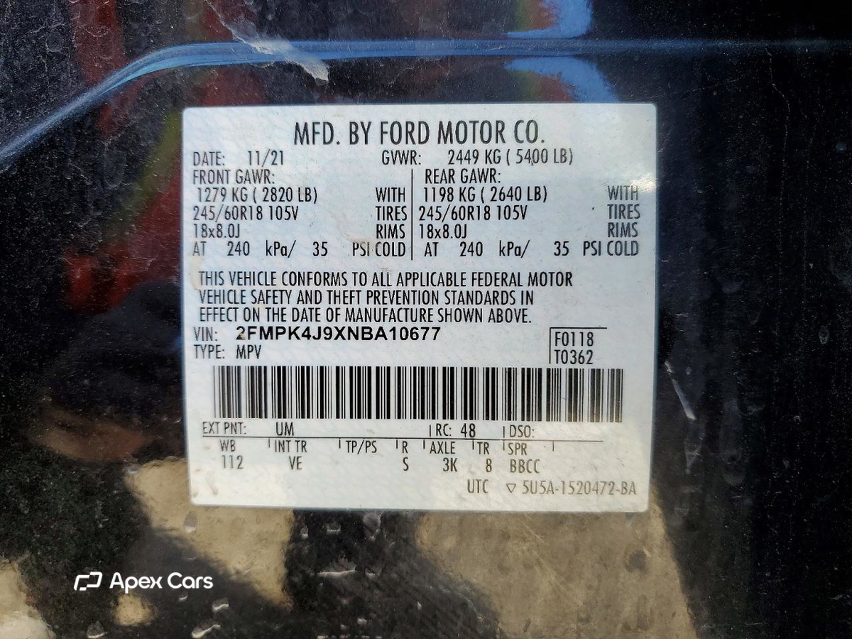 Ford Edge 2022