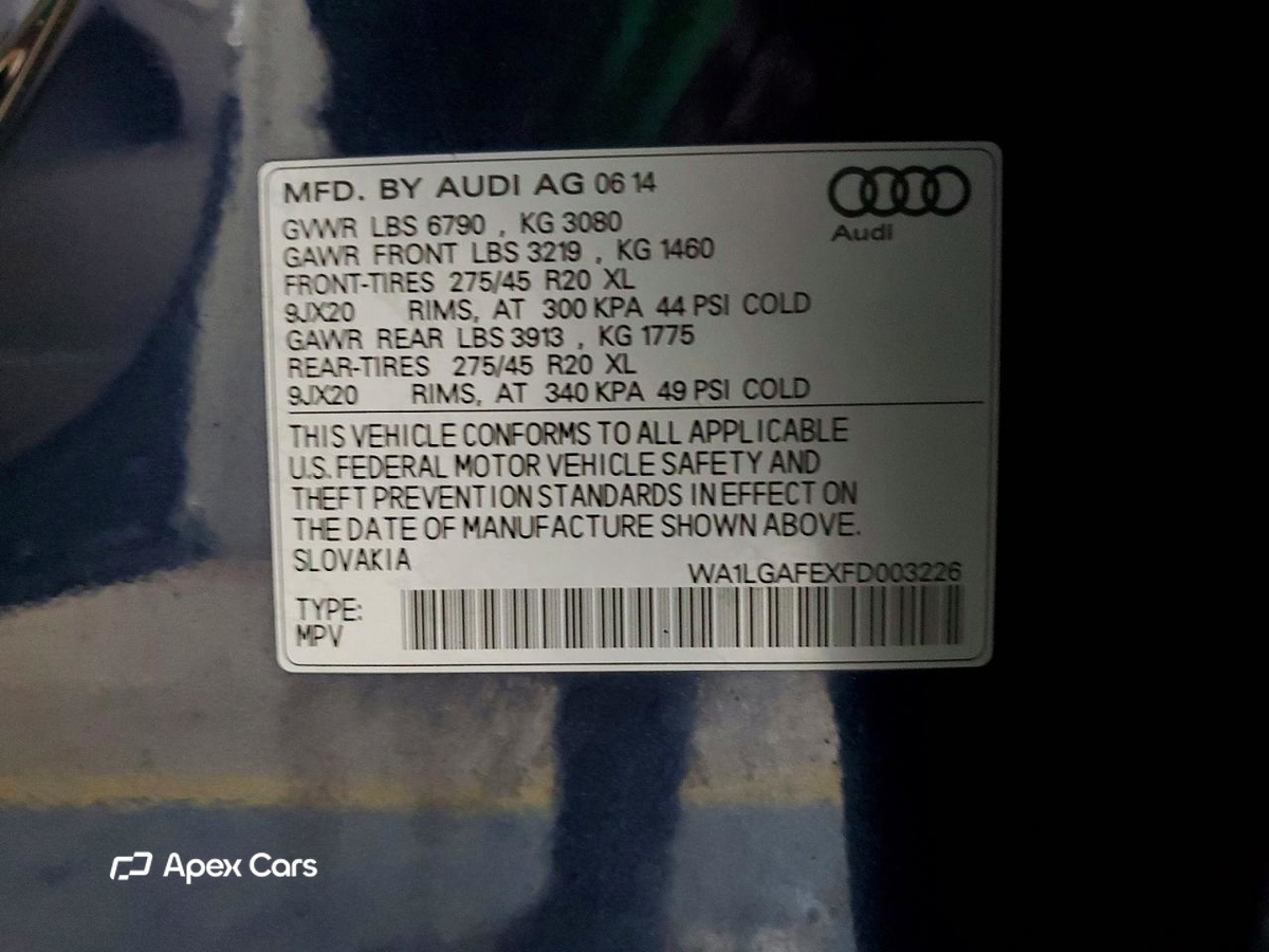 Audi Q7 2015