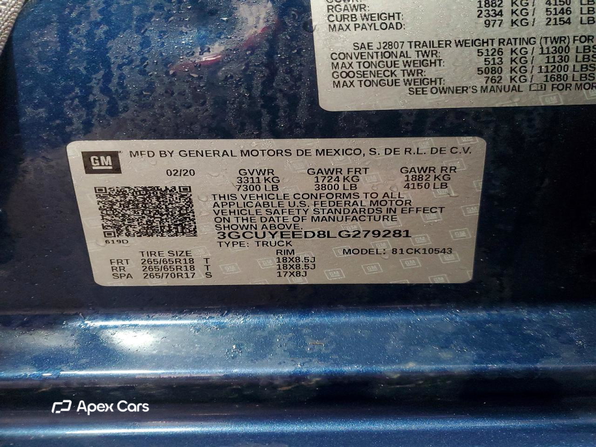 Chevrolet Silverado 2020