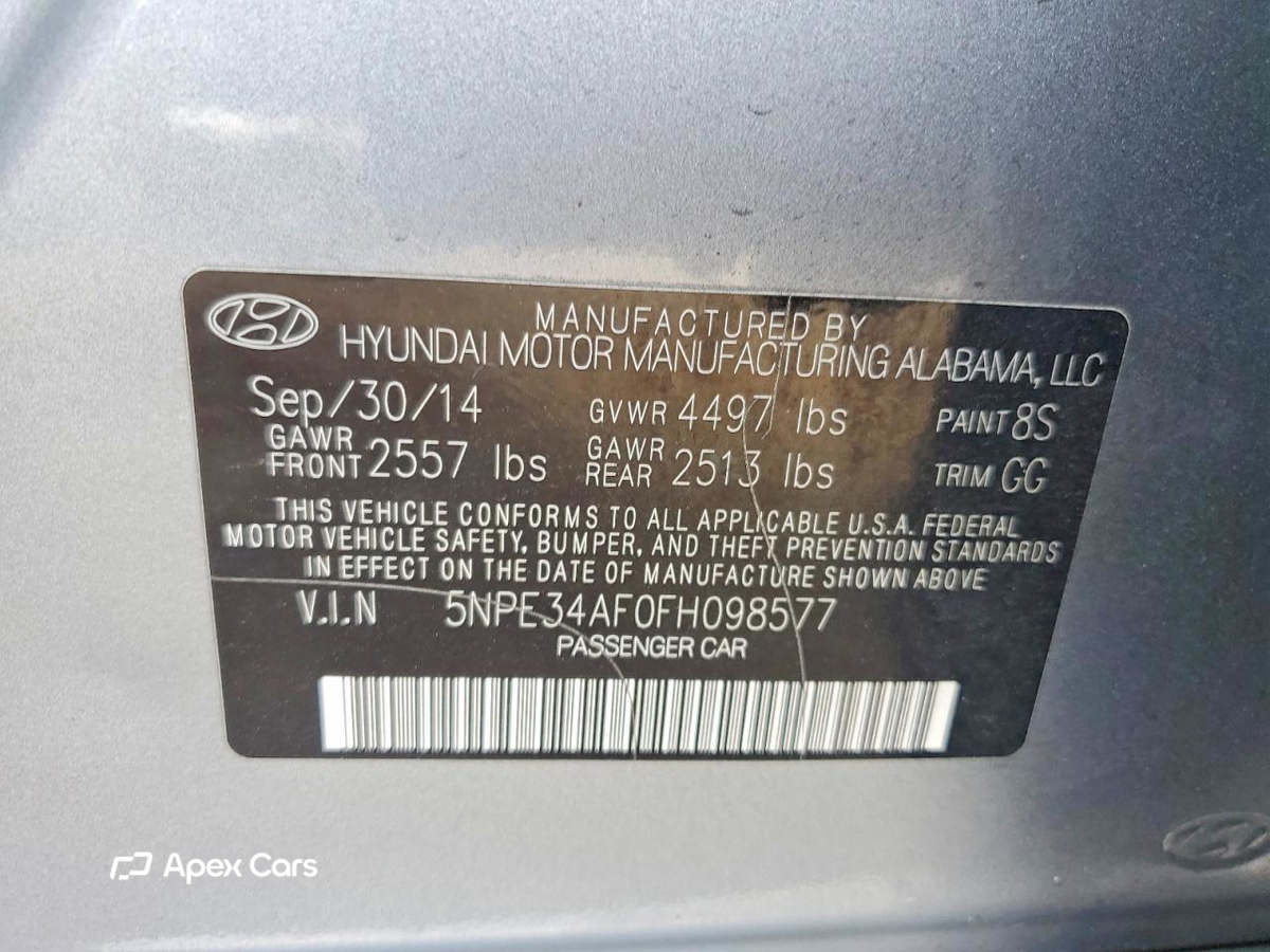 Hyundai Sonata 2015