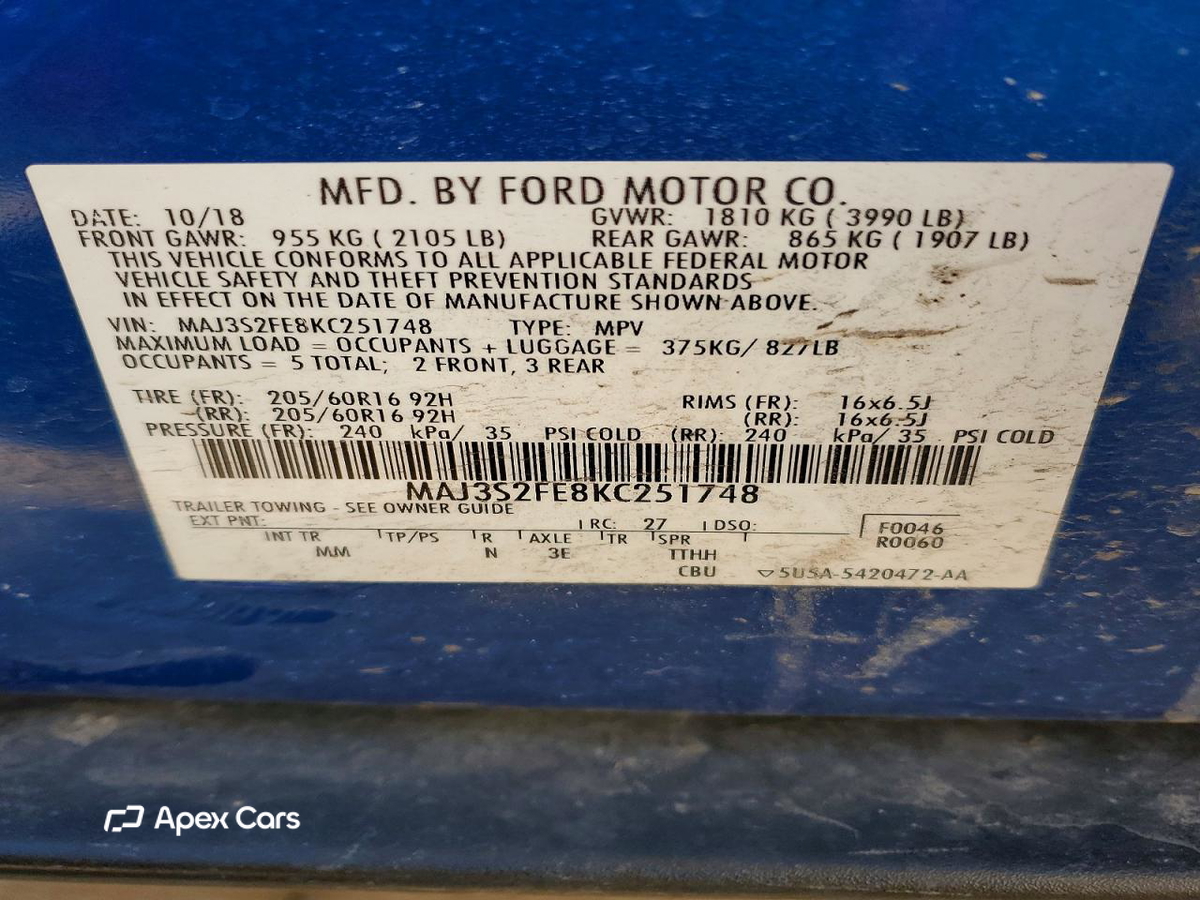 Ford EcoSport 2019