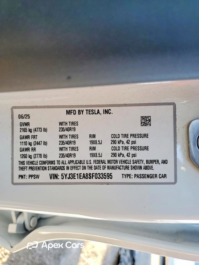 Tesla Model 3 2025