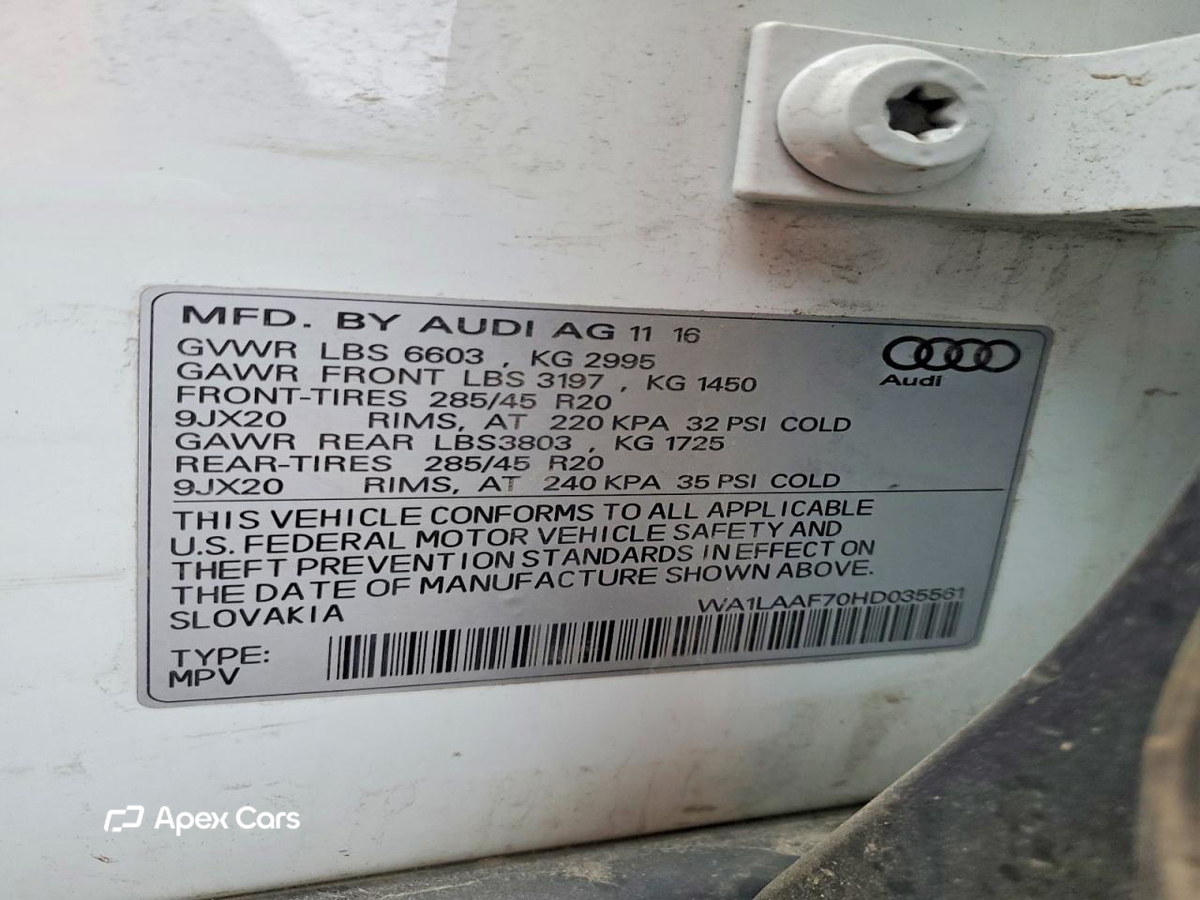 Audi Q7 2017