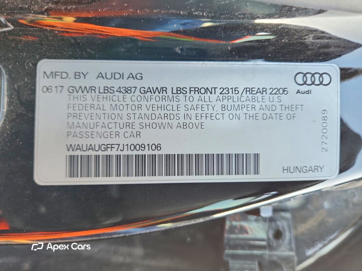 Audi A3 2018