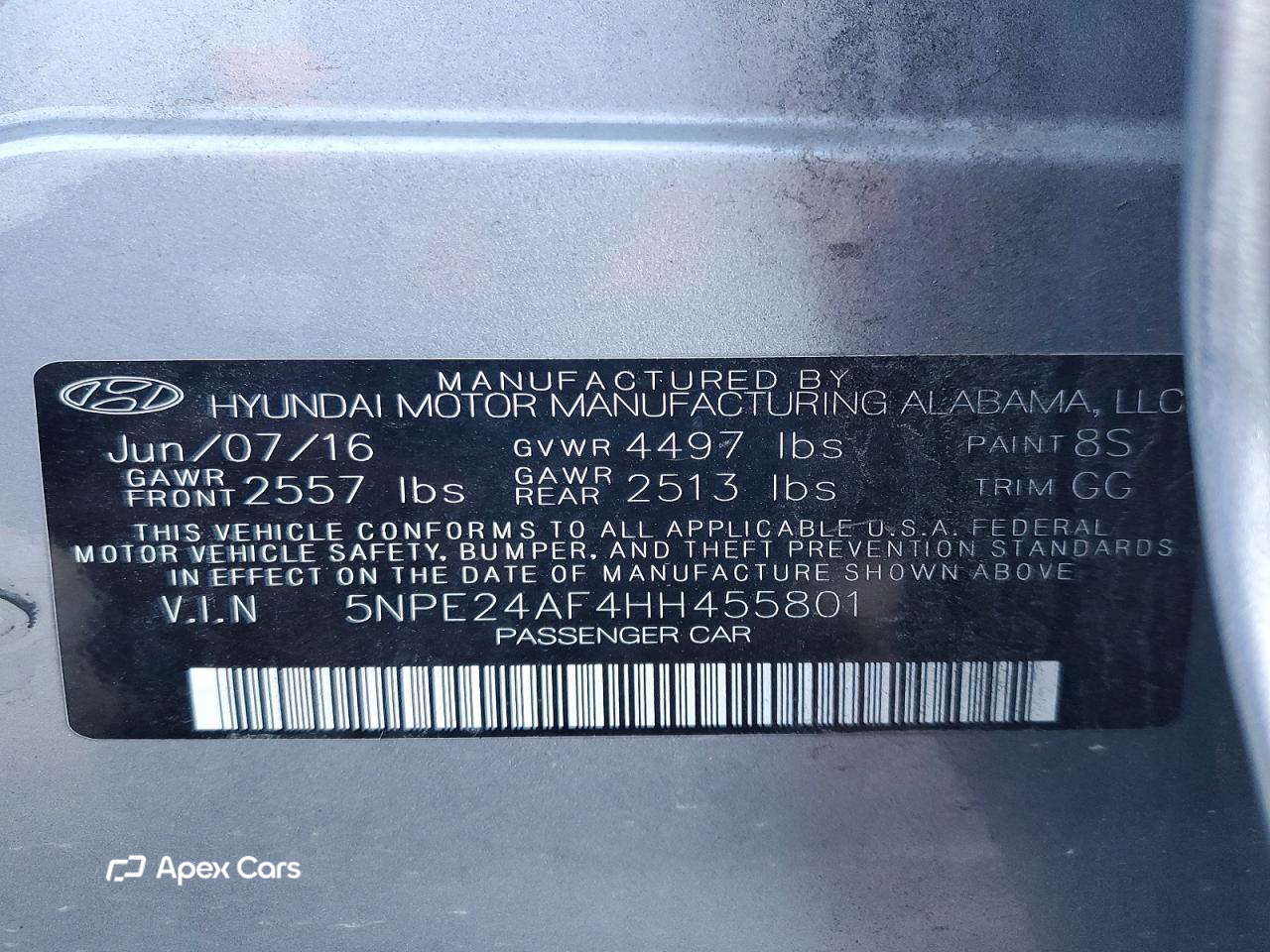 Hyundai Sonata 2017