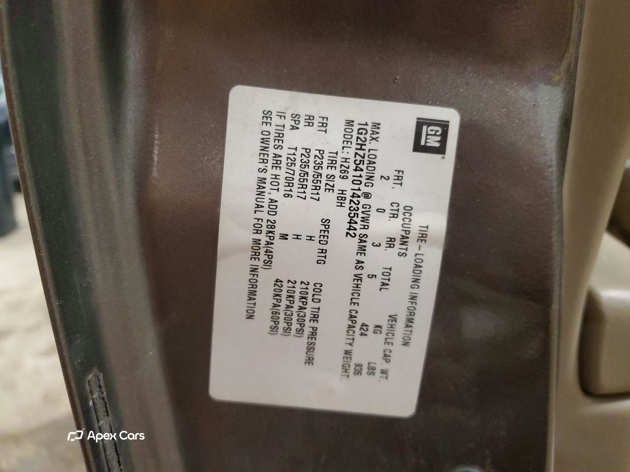 Pontiac Bonneville 2001