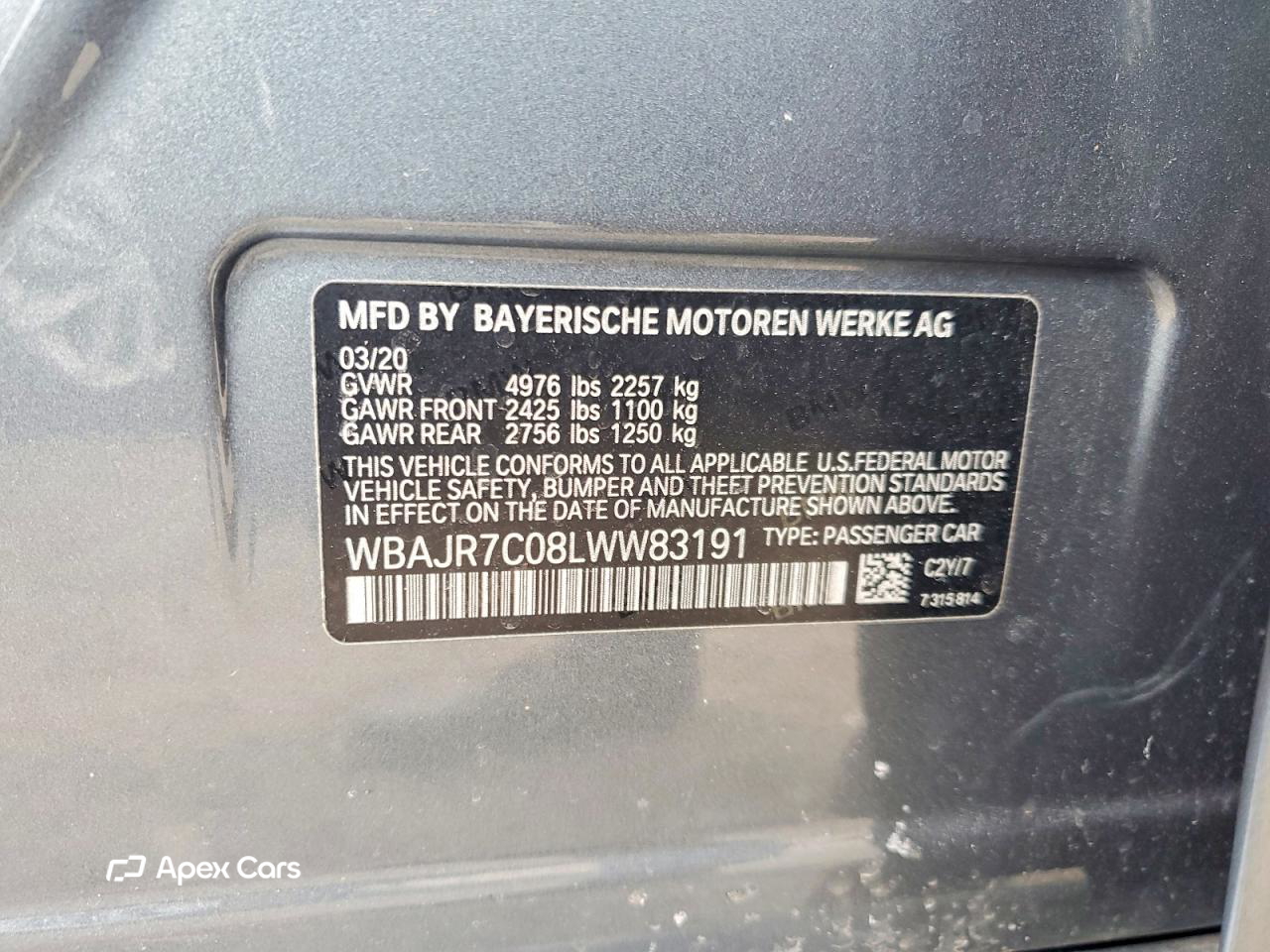 BMW Series 5 2020
