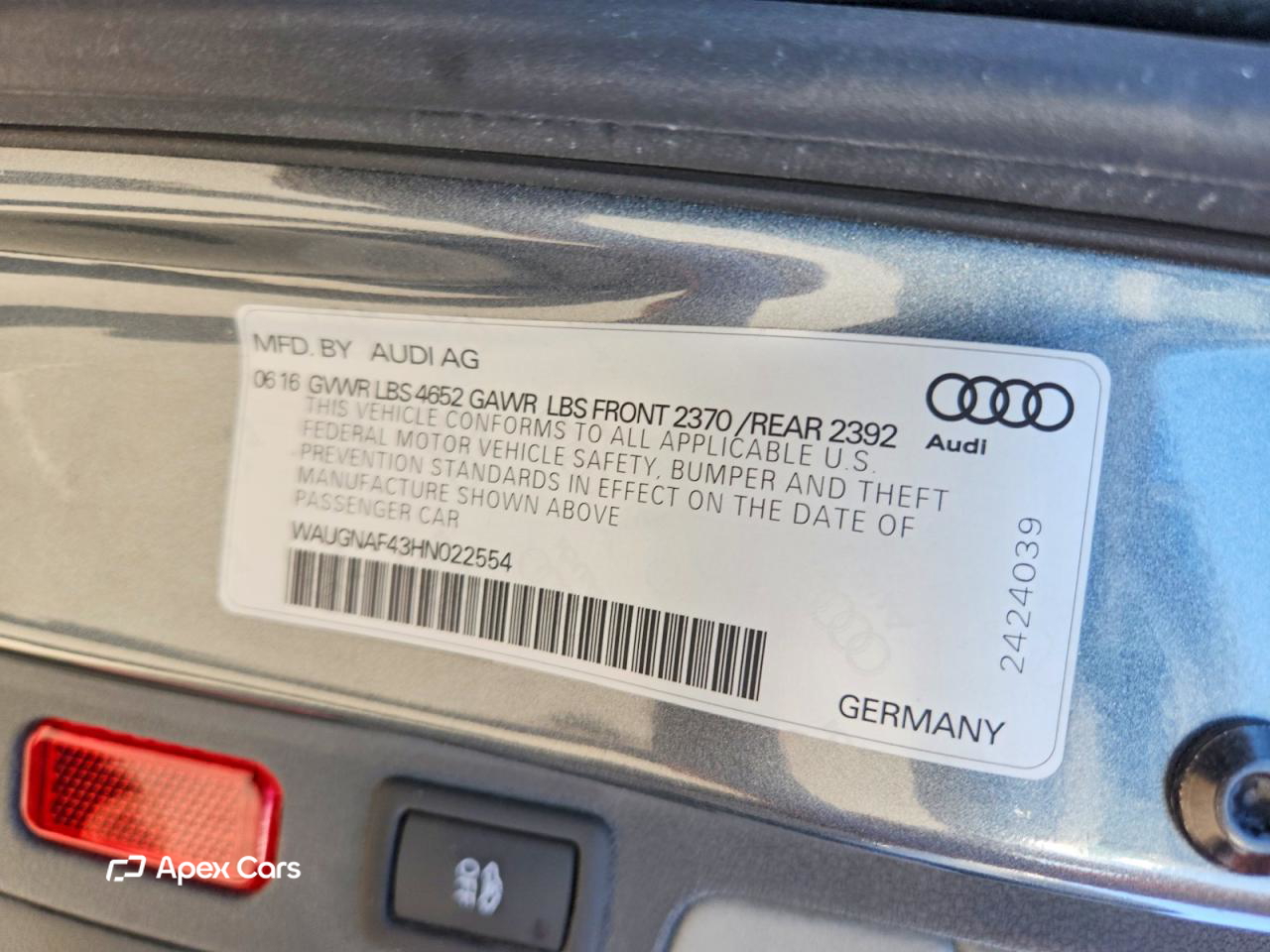 Audi A4 2017